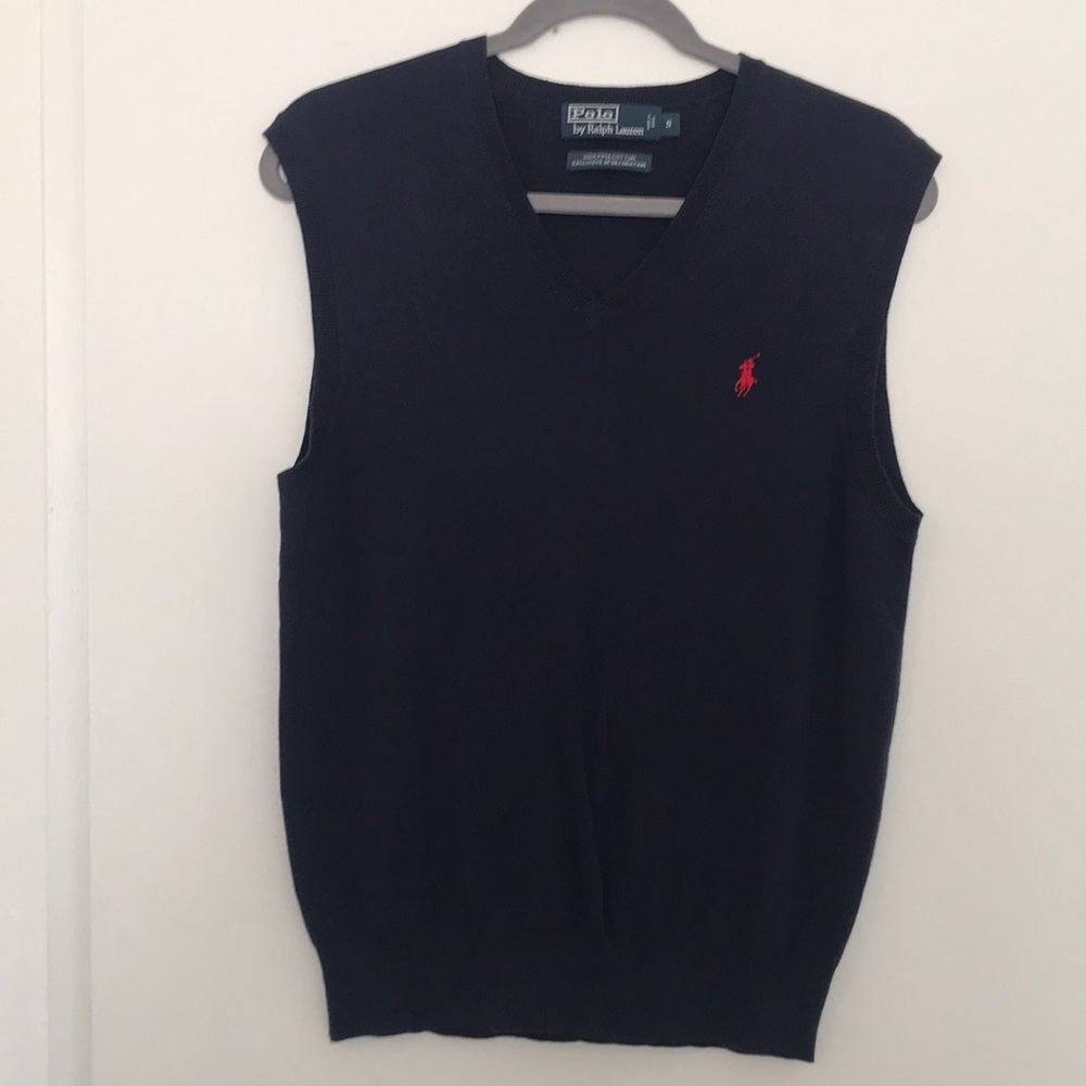 Ralph Lauren Vest Blue small polo